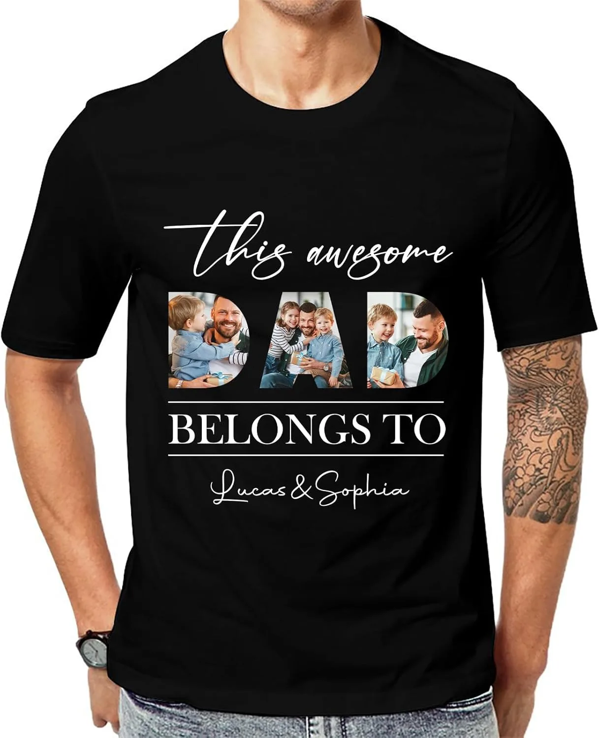 Футболка с фото и именем для мамы и папы D-Story
Футболка с фото и именем для мамы и папы D-Story