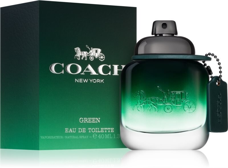 Coach, Green, туалетная вода, 40 мл
Coach, Green, туалетная вода, 40 мл