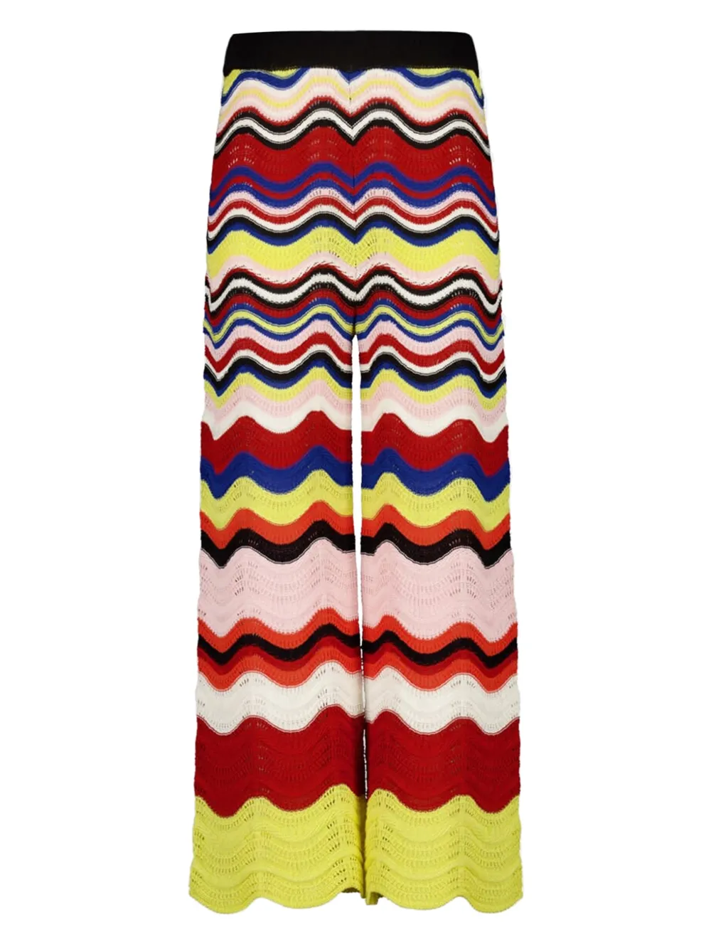 Брюки с шевронным узором La DoubleJ, желтый 
Брюки с шевронным узором La DoubleJ, желтый