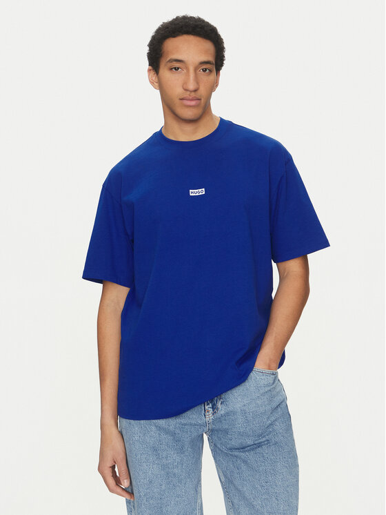 Свободная футболка Nalono 50509776 Hugo, синий
Свободная футболка Nalono 50509776 Hugo, синий