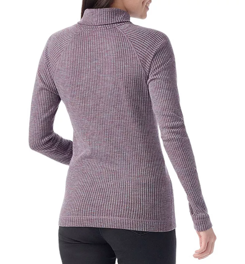 Женский термосвитер из мериносовой шерсти Smartwool в рубчик с высоким воротником, цвет Chalk Violet Heather
Женский термосвитер из мериносовой шерсти Smartwool в рубчик с высоким воротником, цвет Chalk Violet Heather