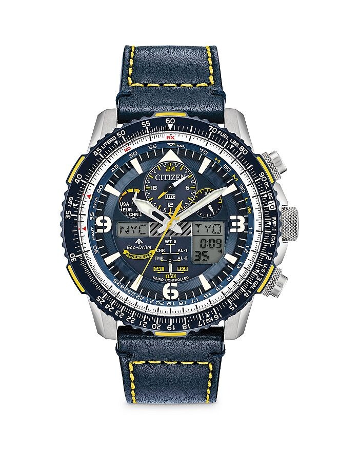 Часы Citizen Eco-Drive Promaster Blue Angels Skyhawk A-T, 45 мм, синий
Часы Citizen Eco-Drive Promaster Blue Angels Skyhawk A-T, 45 мм, синий