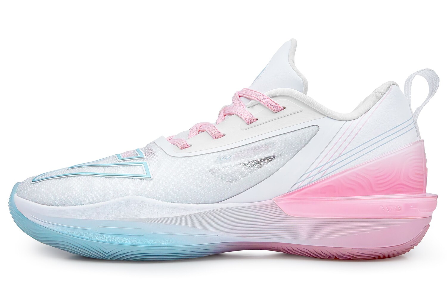 Баскетбольные кроссовки State Maximums Trigonometric 3.0 мужские с низким верхом, большие размеры, белые/розовые Peak 
Баскетбольные кроссовки State Maximums Trigonometric 3.0 мужские с низким верхом, большие размеры, белые/розовые Peak