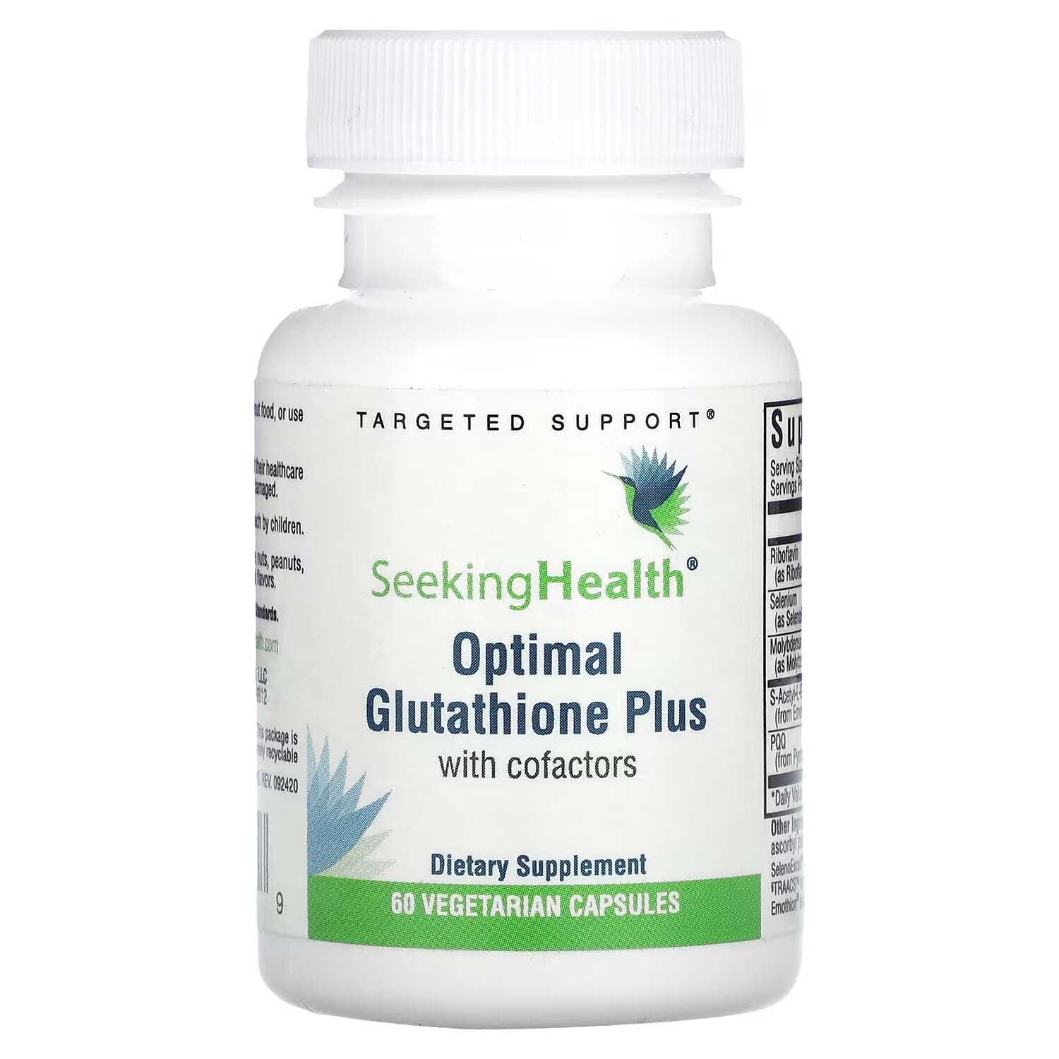 Добавка Seeking Health Optimal Glutathione Plus, 60 капсул
Добавка Seeking Health Optimal Glutathione Plus, 60 капсул