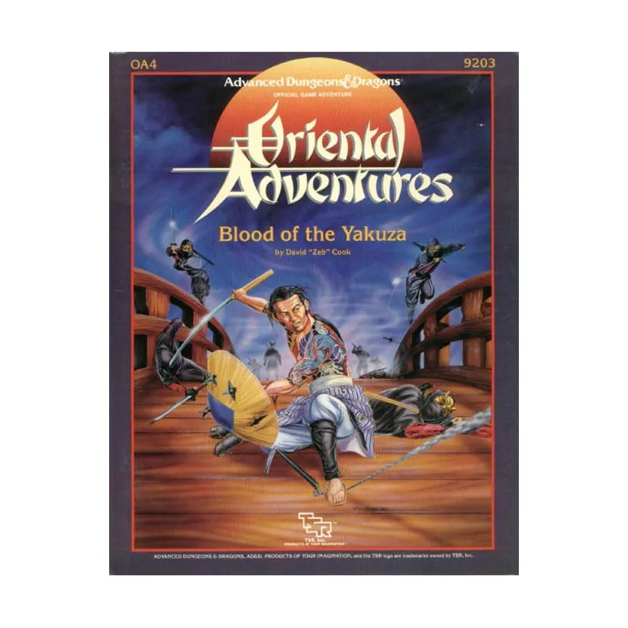 Модуль Blood of the Yakuza, Advanced Dungeons & Dragons (1st Edition) - Modules & Adventures
Модуль Blood of the Yakuza, Advanced Dungeons & Dragons (1st Edition) - Modules & Adventures