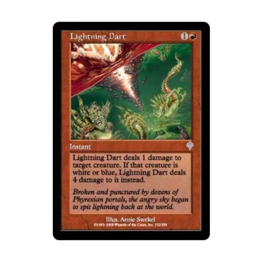 CCG Молниеносный дротик (U), MTG - Invasion
CCG Молниеносный дротик (U), MTG - Invasion