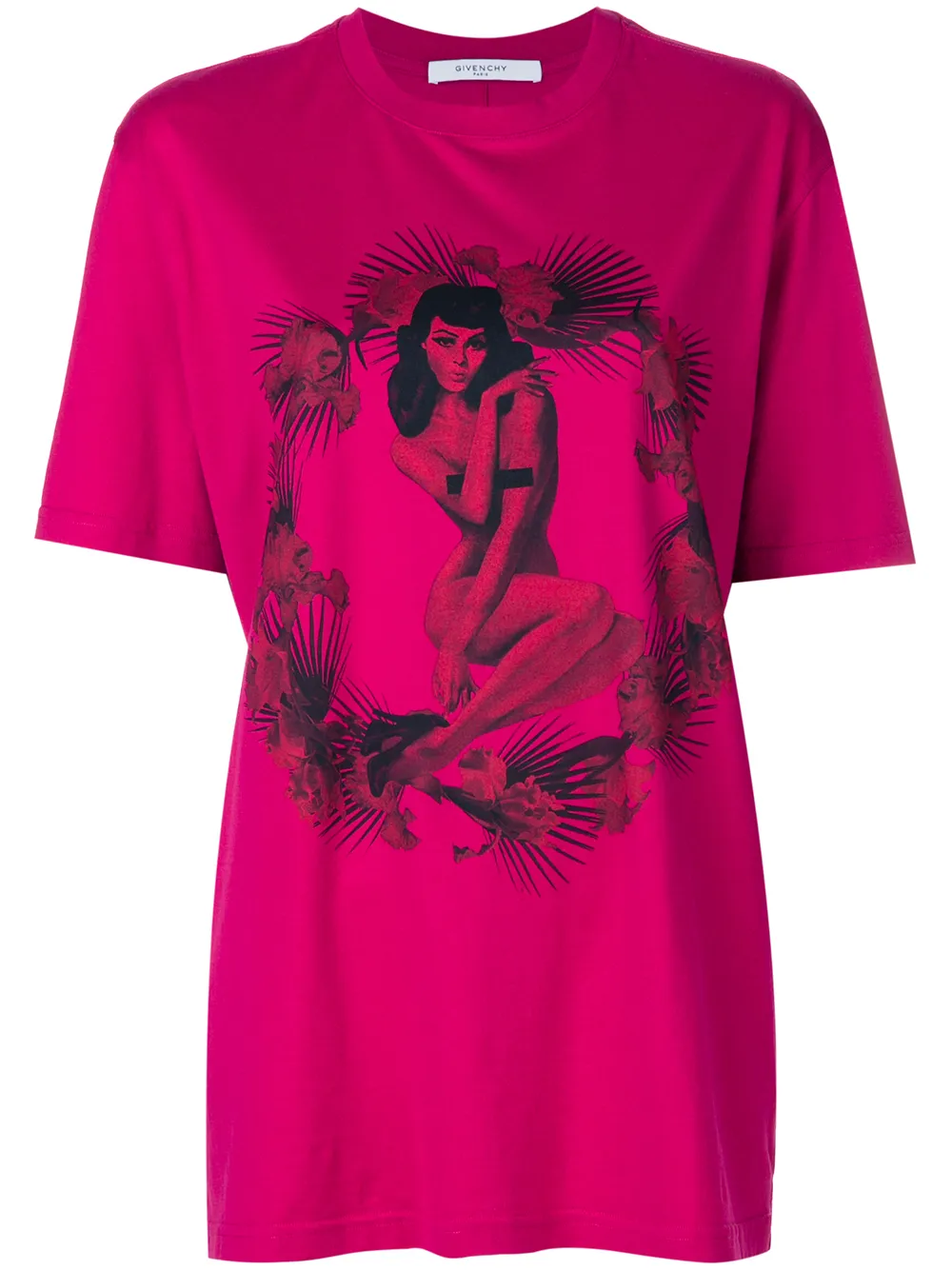 Футболка с принтом пин-ап Givenchy, розовый
Футболка с принтом пин-ап Givenchy, розовый