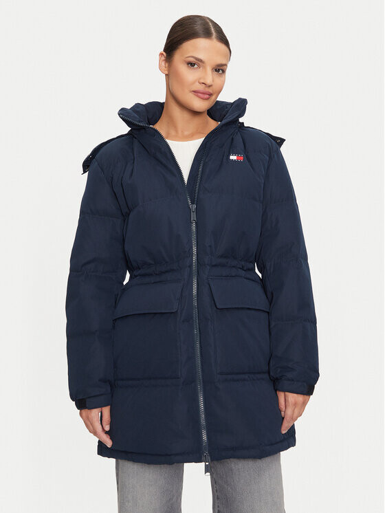 Пуховик стандартного кроя Tommy Jeans, синий
Пуховик стандартного кроя Tommy Jeans, синий