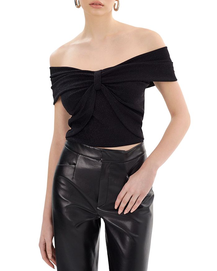 Топ Camelia с открытыми плечами LAMARQUE, черный
Топ Camelia с открытыми плечами LAMARQUE, черный