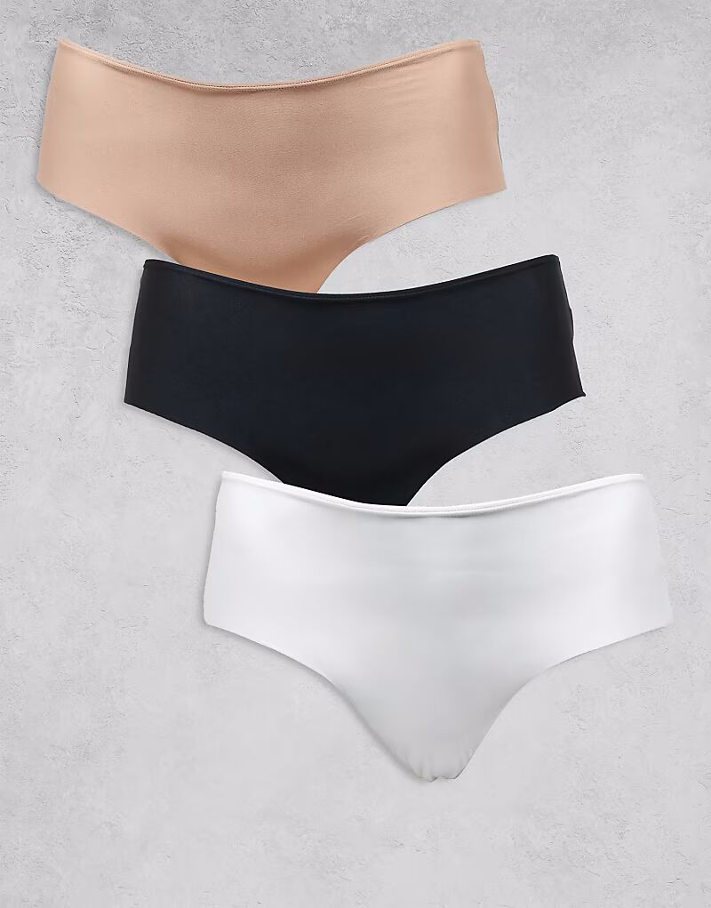 Комплект из 3 шорт-хипстеров Curve без VPL в черном, белом и бежевом цветах Asos Curve
Комплект из 3 шорт-хипстеров Curve без VPL в черном, белом и бежевом цветах Asos Curve