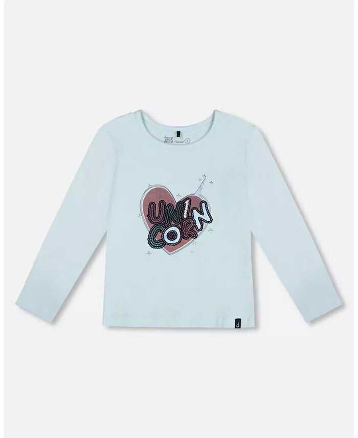 Футболка из органического хлопка с принтом Big Girls Голубая Deux Par Deux, синий
Футболка из органического хлопка с принтом Big Girls Голубая Deux Par Deux, синий