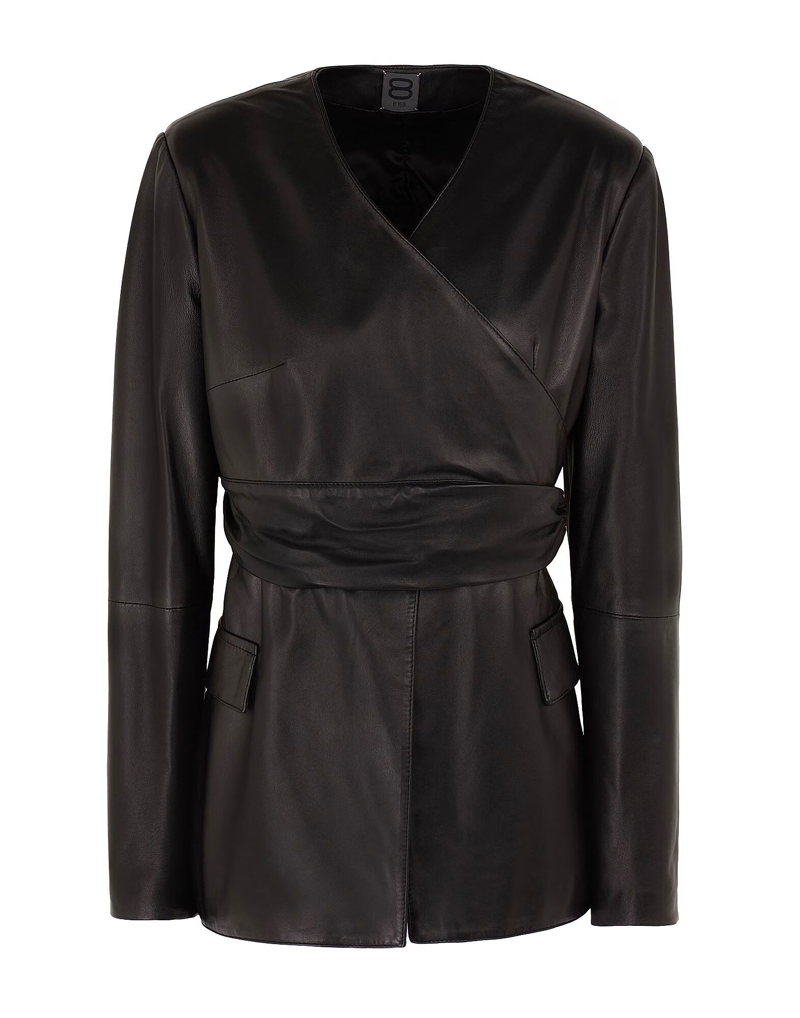 Кожаная куртка LEATHER WRAP 7 By Yoox, черный
Кожаная куртка LEATHER WRAP 7 By Yoox, черный