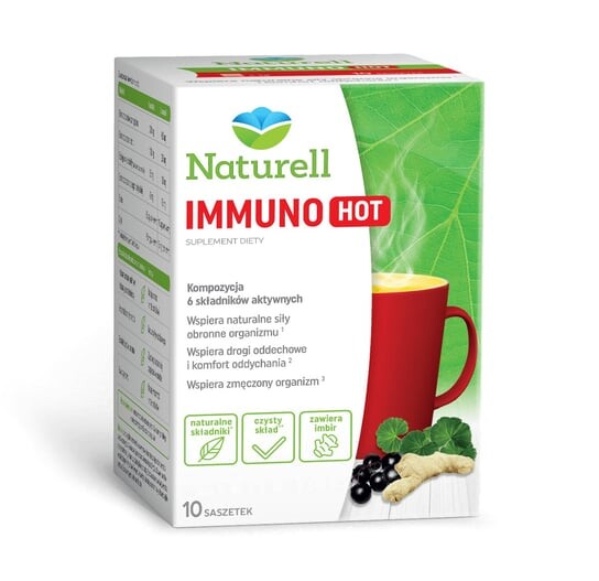 Naturell Immuno Hot, Добавка , 10 пакетиков USP Zdrowie
Naturell Immuno Hot, Добавка , 10 пакетиков USP Zdrowie