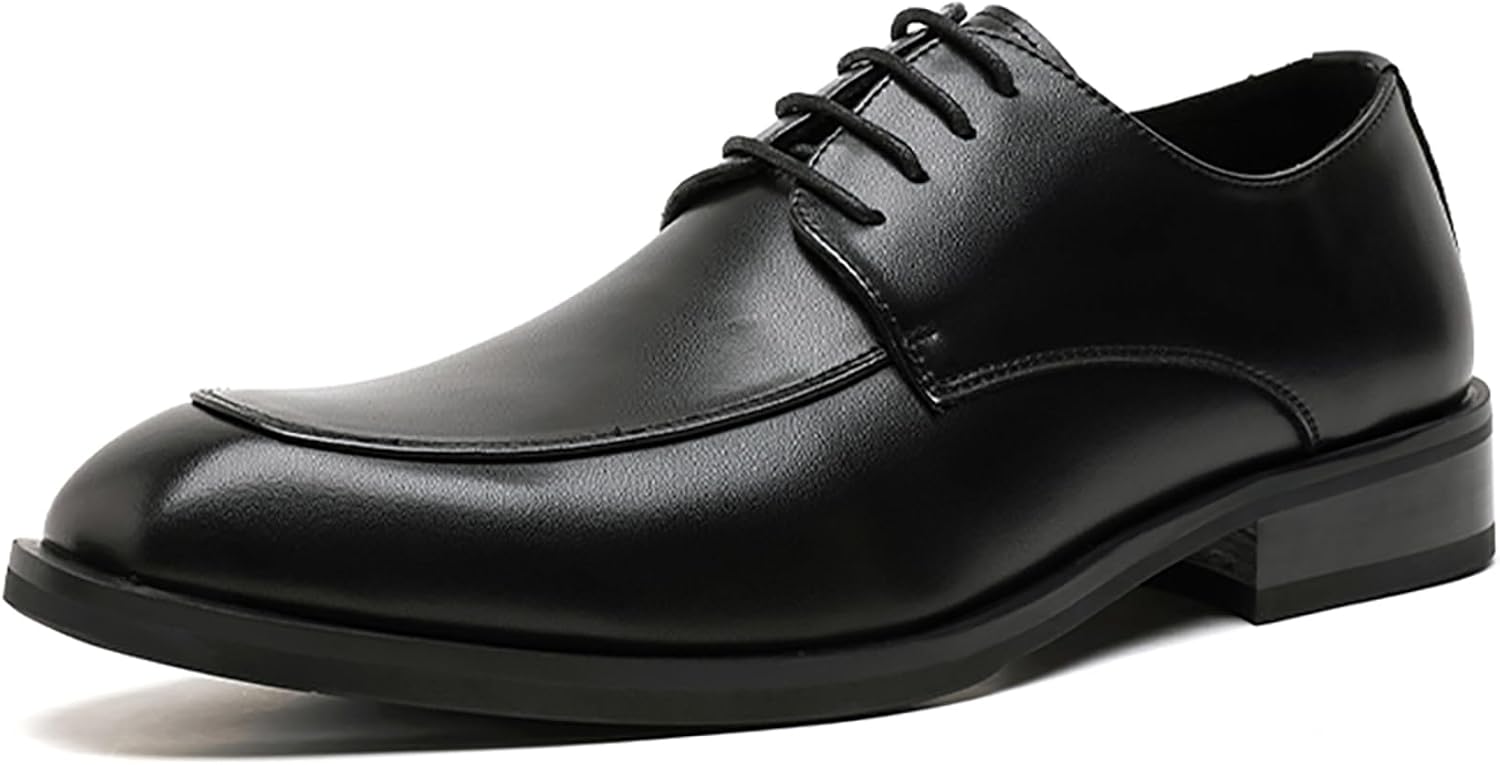 Мужские кожаные классические туфли-оксфорды с закрытым носком, шнуровкой, заостренным носком, модель дерби, деловые и праздничные туфли для работы, вечеринок и свадеб Wvbvlo, черный
Мужские кожаные классические туфли-оксфорды с закрытым носком, шнуровкой, заостренным носком, модель дерби, деловые и праздничные туфли для работы, вечеринок и свадеб Wvbvlo, черный