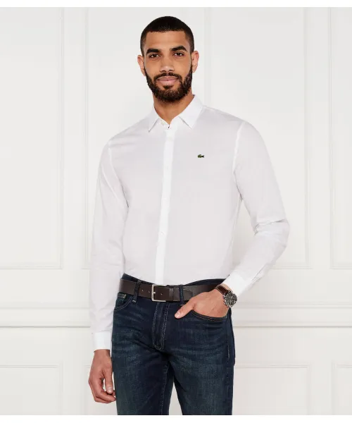 Рубашка Slim fit Lacoste, белый
Рубашка Slim fit Lacoste, белый