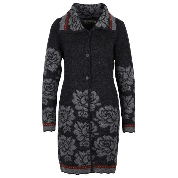 Женское вязаное пальто Мэри - шерстяной жакет Flomax, мультиколор 
Женское вязаное пальто Мэри - шерстяной жакет Flomax, мультиколор