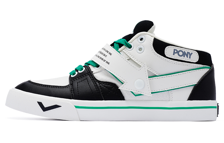 PONY Atop нескользящие устойчивые к истиранию низкие скейтбордские кроссовки унисекс черно-белые, цвет Black White
PONY Atop нескользящие устойчивые к истиранию низкие скейтбордские кроссовки унисекс черно-белые, цвет Black White