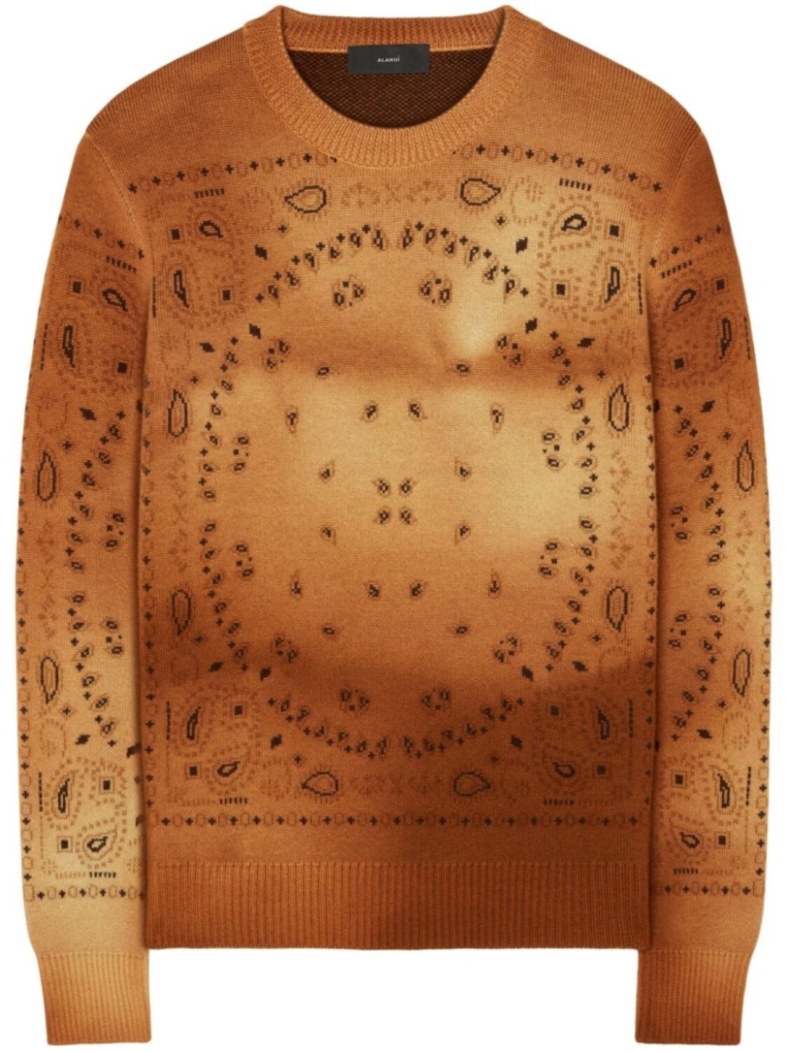 Alanui шерстяной джемпер с узором пейсли, коричневый
Alanui шерстяной джемпер с узором пейсли, коричневый