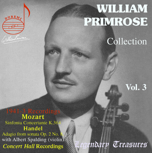 CD диск Primrose, William / Spalding / Benoist / Stiedry: Collection 3
CD диск Primrose, William / Spalding / Benoist / Stiedry: Collection 3