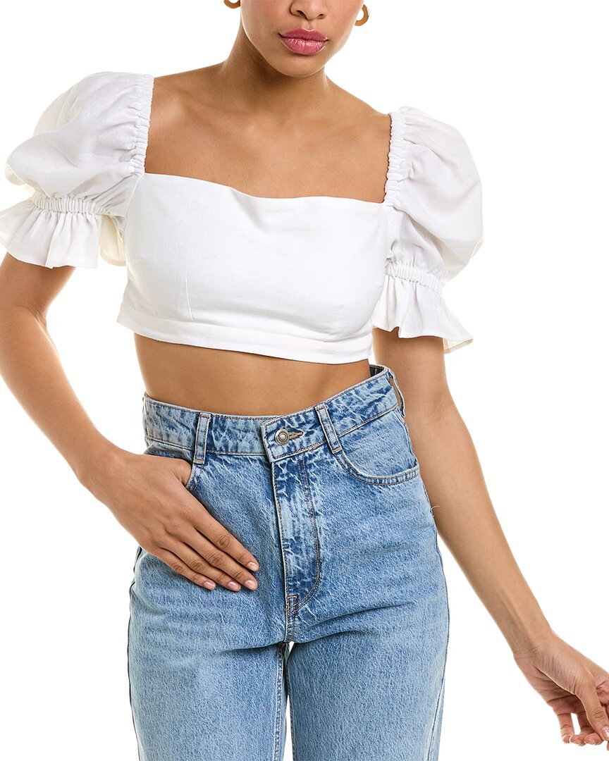 Топ Just Bee Queen Calla из льняной смеси, белый
Топ Just Bee Queen Calla из льняной смеси, белый