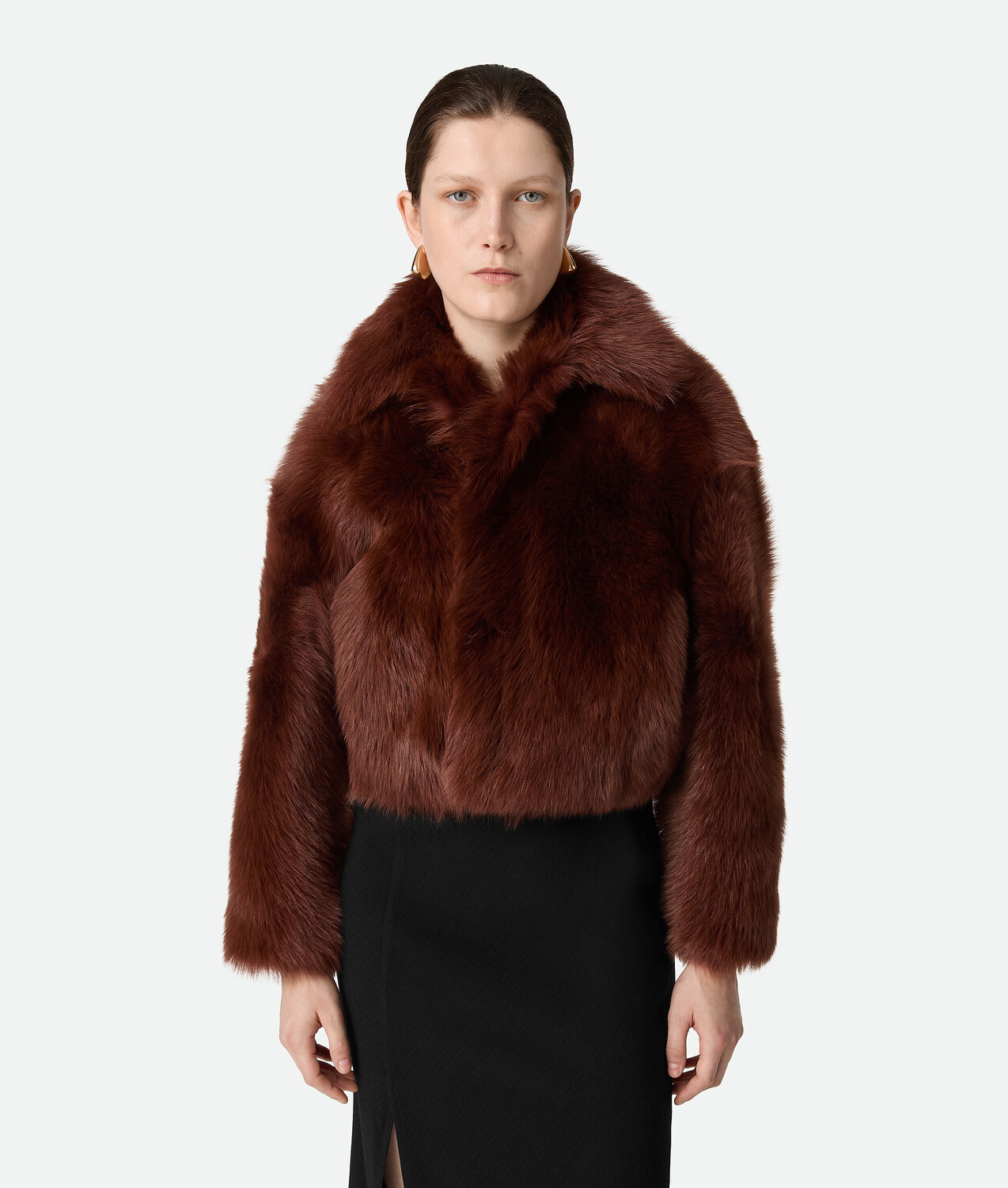 Toscana shearling cropped blouson BOTTEGA VENETA, пудинг
Toscana shearling cropped blouson BOTTEGA VENETA, пудинг