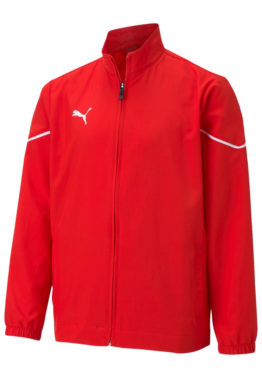 Тренировочная куртка FUSSBALL TEAMSPORT TEAMRISE SIDELINE SJ Puma, красный 
Тренировочная куртка FUSSBALL TEAMSPORT TEAMRISE SIDELINE SJ Puma, красный