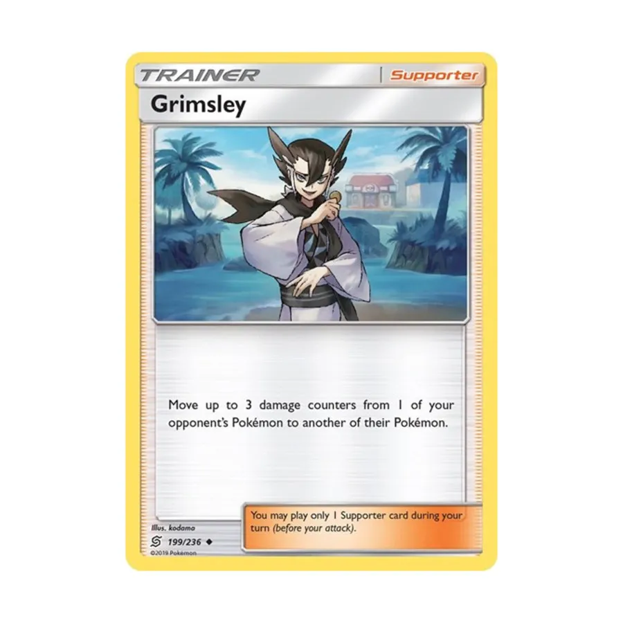 CCG Гримсли (Ю) # 199/236, Pokemon - SM - Unified Minds - Singles
CCG Гримсли (Ю) # 199/236, Pokemon - SM - Unified Minds - Singles