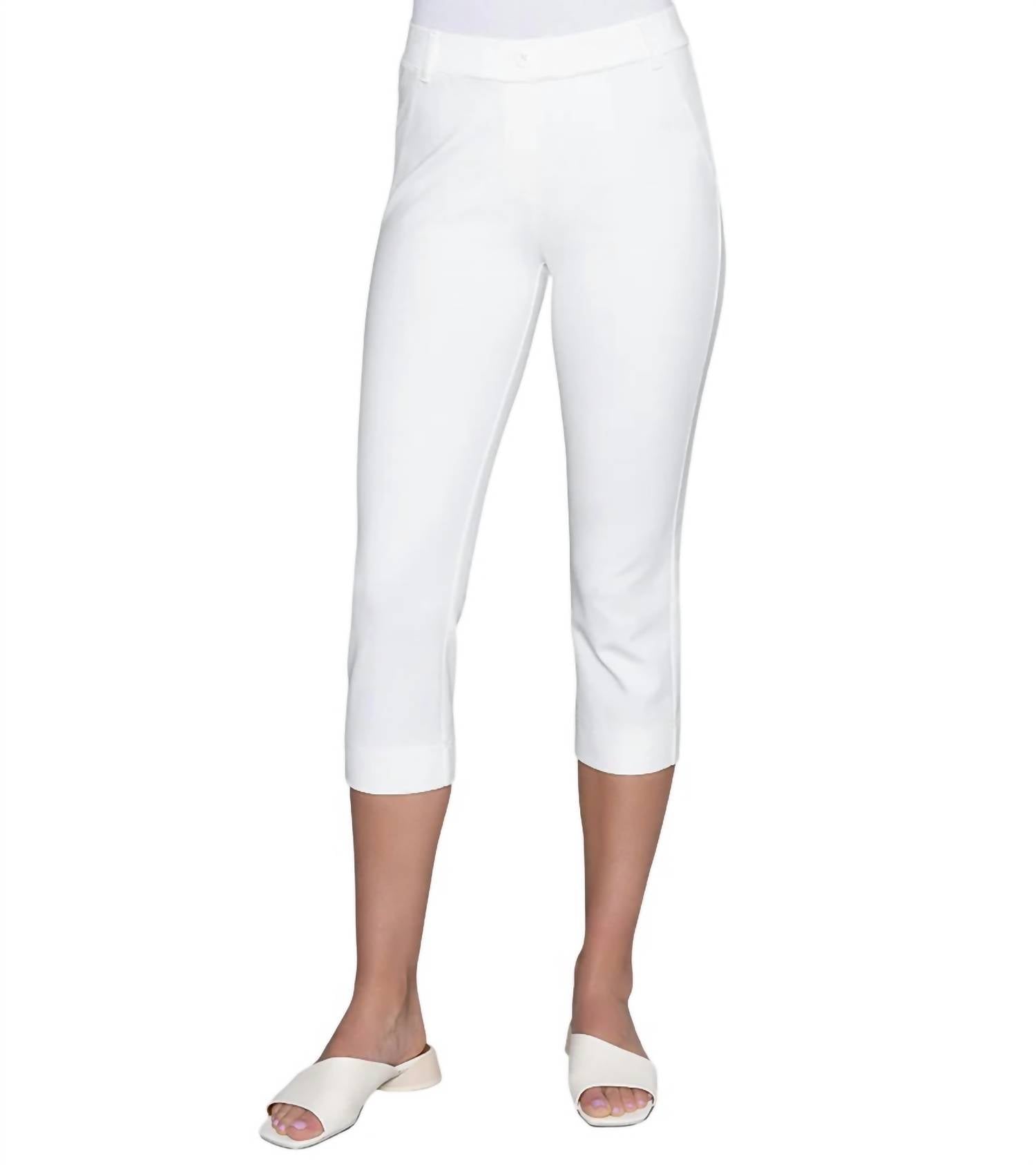 Укороченные брюки Just Right нежно-белого цвета Stella Carakasi
Укороченные брюки Just Right нежно-белого цвета Stella Carakasi