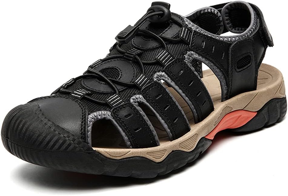 Мужские спортивные походные сандалии Veslexth, летние спортивные сандалии-фишеры, регулируемые амфибийные повседневные пляжные сандалии, черный
Мужские спортивные походные сандалии Veslexth, летние спортивные сандалии-фишеры, регулируемые амфибийные повседневные пляжные сандалии, черный
