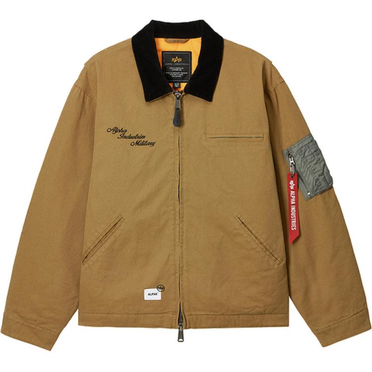Alpha Industries Вышитая куртка с карманом на рукаве, BGX/Brown 
Alpha Industries Вышитая куртка с карманом на рукаве, BGX/Brown