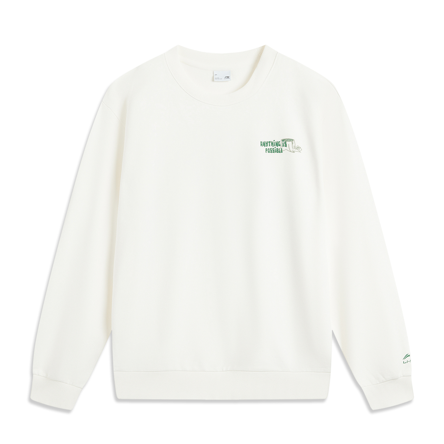 LINING Спортивный свитшот мужской ivory
LINING Спортивный свитшот мужской ivory