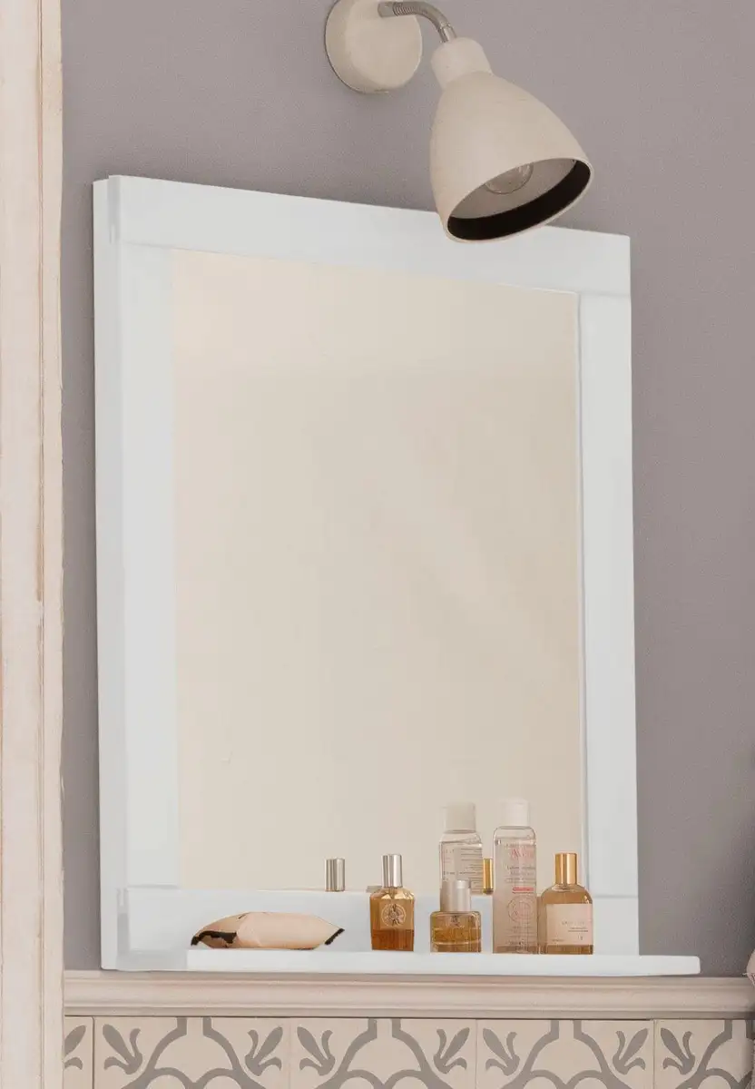 Зеркало для ванной комнаты "Олсо" с полкой Home affaire 55х65х12 см, белый
Зеркало для ванной комнаты "Олсо" с полкой Home affaire 55х65х12 см, белый