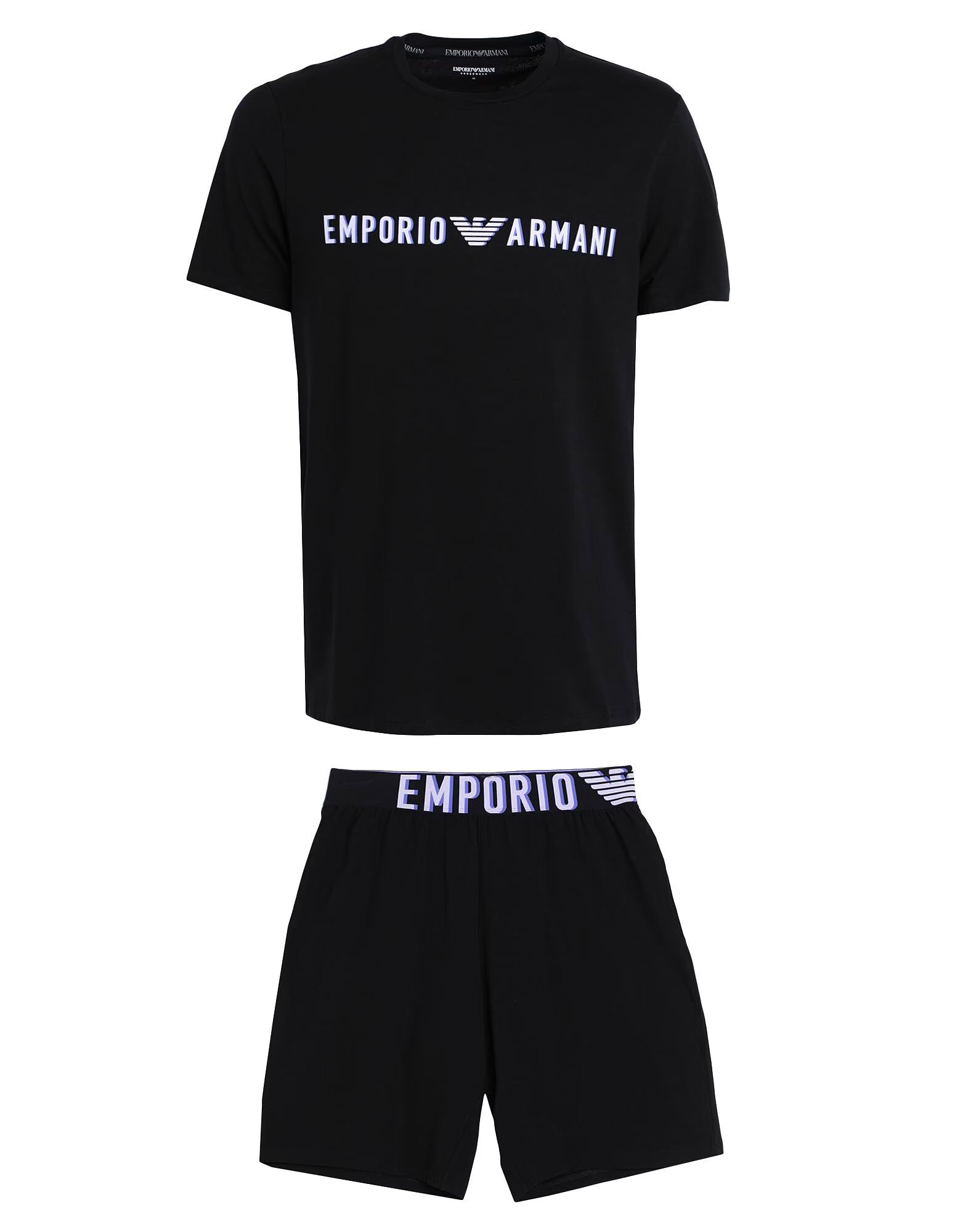 Одежда для сна, комплект Emporio Armani, черный
Одежда для сна, комплект Emporio Armani, черный