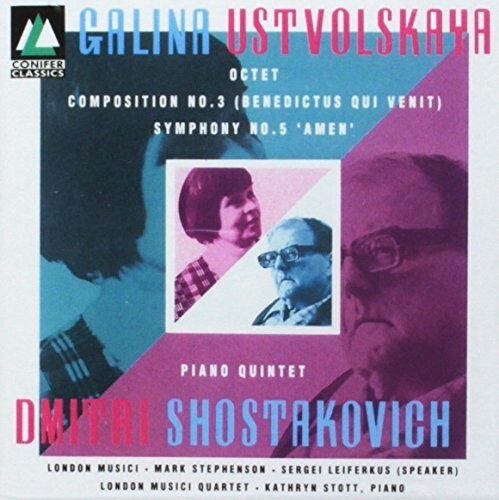 CD диск Ustvolskaya / Fletcher / Cole / Stephenson: Octet / Shost
CD диск Ustvolskaya / Fletcher / Cole / Stephenson: Octet / Shost