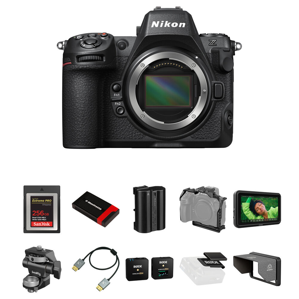 Беззеркальная камера Nikon Z8 Mirrorless Camera with Content Creation Kit
Беззеркальная камера Nikon Z8 Mirrorless Camera with Content Creation Kit