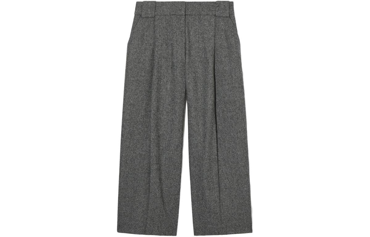 Повседневные брюки женские белые/черные Cos
Повседневные брюки женские белые/черные Cos