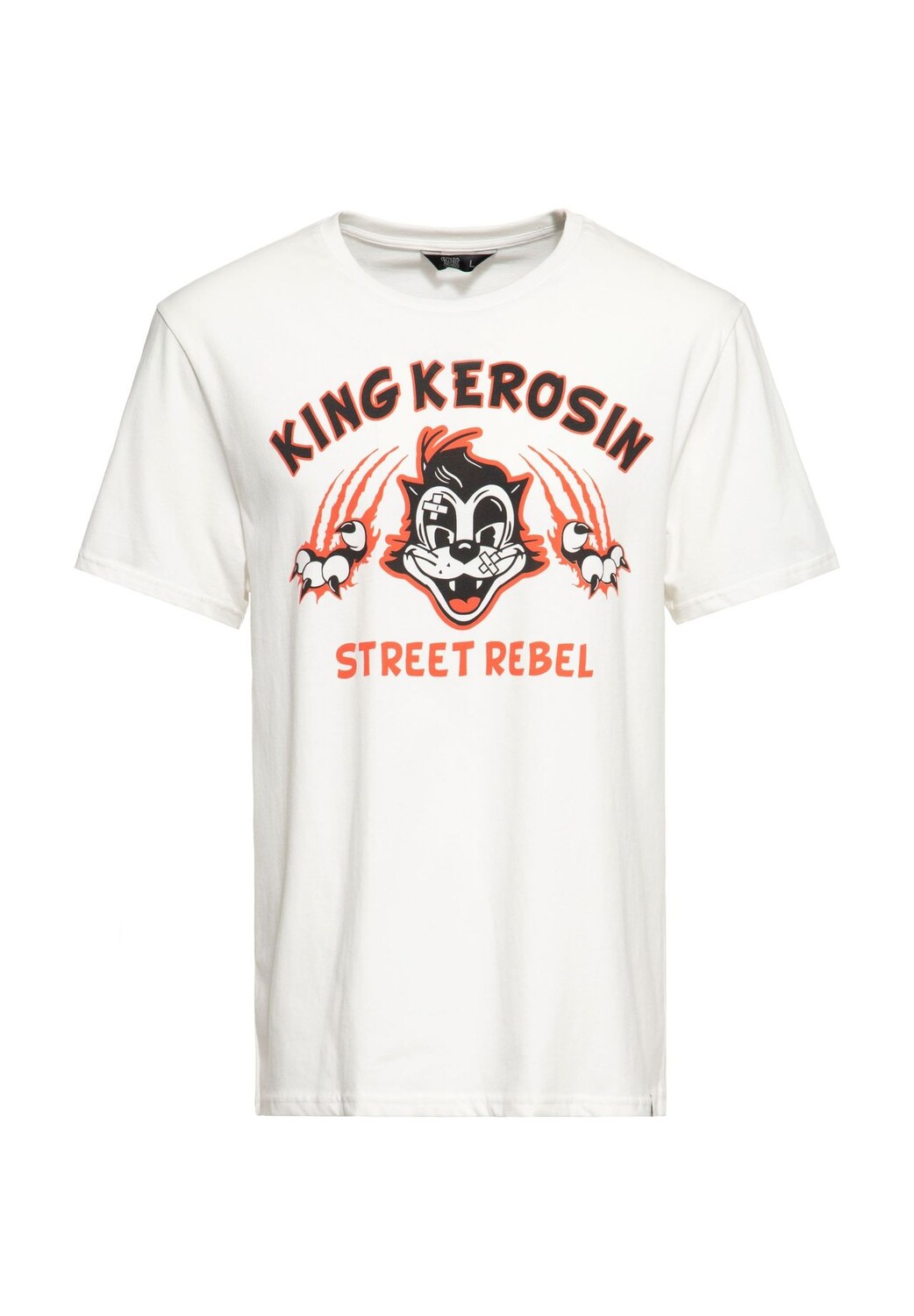 Рубашка с принтом и ретро-принтом спереди в стиле рокабилли Street Rebel KING KEROSIN
Рубашка с принтом и ретро-принтом спереди в стиле рокабилли Street Rebel KING KEROSIN