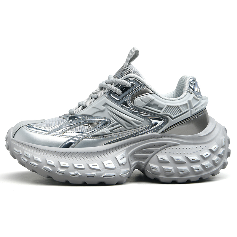 BANGNEY Серебряные дышащие нескользящие массивные низкие кроссовки с эффектом увеличения роста унисекс, цвет Silver
BANGNEY Серебряные дышащие нескользящие массивные низкие кроссовки с эффектом увеличения роста унисекс, цвет Silver