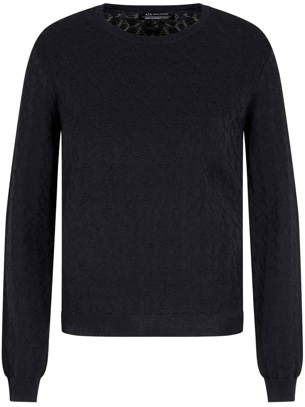 Топ с монограммой Armani Exchange, черный
Топ с монограммой Armani Exchange, черный