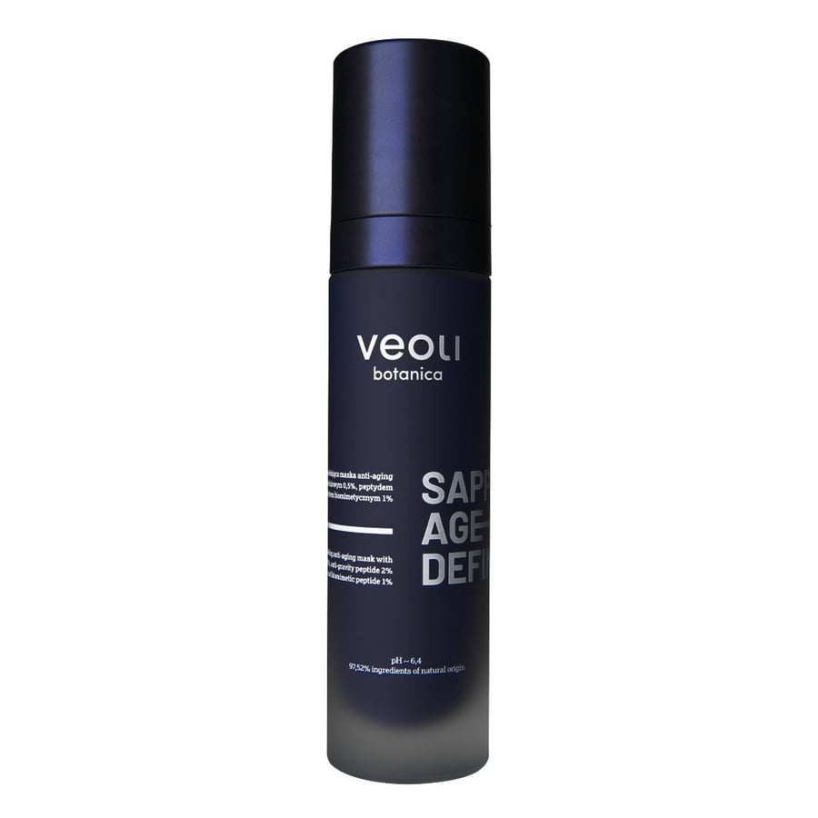 Veoli Botanica, Sapphire Age-definer Lifting and Remodeling Anti-aging Mask с чистым медным пептидом 0,5%, антигравитационным пептидом 2% и биомиметическим пептидом 1%, 50 мл
Veoli Botanica, Sapphire Age-definer Lifting and Remodeling Anti-aging Mask с чистым медным пептидом 0,5%, антигравитационным пептидом 2% и биомиметическим пептидом 1%, 50 мл