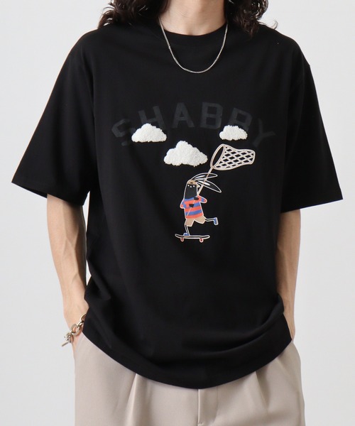 FUNALIVE Футболка с вышивкой, SHABBY, черный
FUNALIVE Футболка с вышивкой, SHABBY, черный