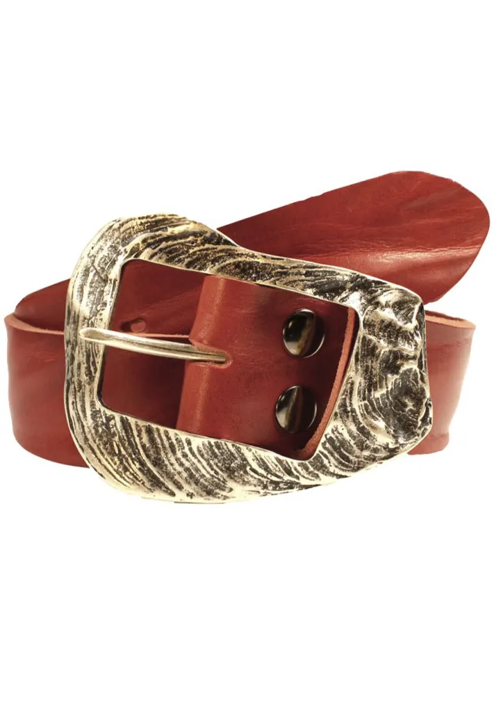 Ремень кожаный LIFE RING by showroom 019°, со сменной застежкой "пряжка-ракушка" Rettungsring By Showroom 019°, красный
Ремень кожаный LIFE RING by showroom 019°, со сменной застежкой "пряжка-ракушка" Rettungsring By Showroom 019°, красный