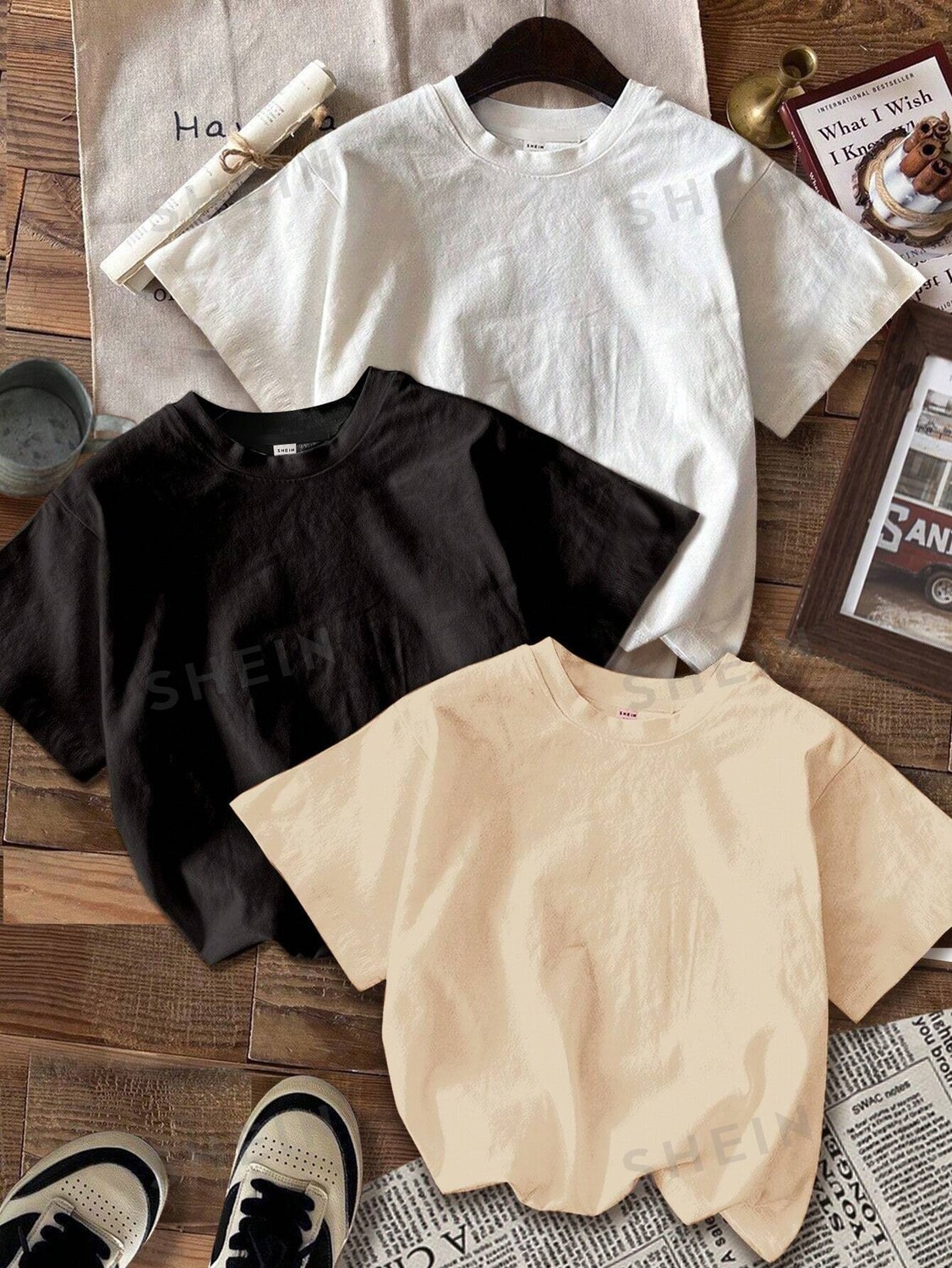 EZwear 3 шт./компл. Женские повседневные укороченные топы с круглым вырезом и длинными рукавами с принтом подсолнечника и автомобиля Shein, мультиколор
EZwear 3 шт./компл. Женские повседневные укороченные топы с круглым вырезом и длинными рукавами с принтом подсолнечника и автомобиля Shein, мультиколор