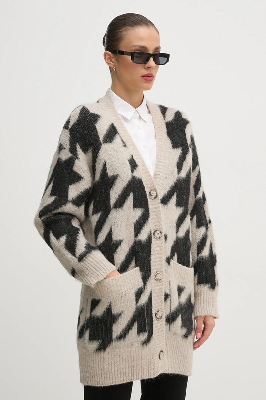 Кардиган с добавлением шерсти OUI, бежевый
Кардиган с добавлением шерсти OUI, бежевый