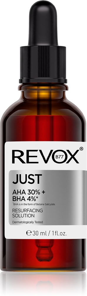 Просто AHA 30% + BHA 4% разглаживающая отшелушивающая сыворотка для восстановления поверхности кожи Revox B77, 30 мл
Просто AHA 30% + BHA 4% разглаживающая отшелушивающая сыворотка для восстановления поверхности кожи Revox B77, 30 мл