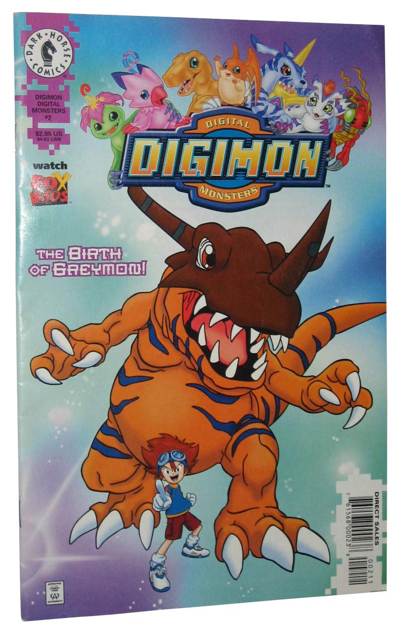 Digimon Digital Monsters #2 May 2000 (Dark Horse Comics)
Digimon Digital Monsters #2 May 2000 (Dark Horse Comics)