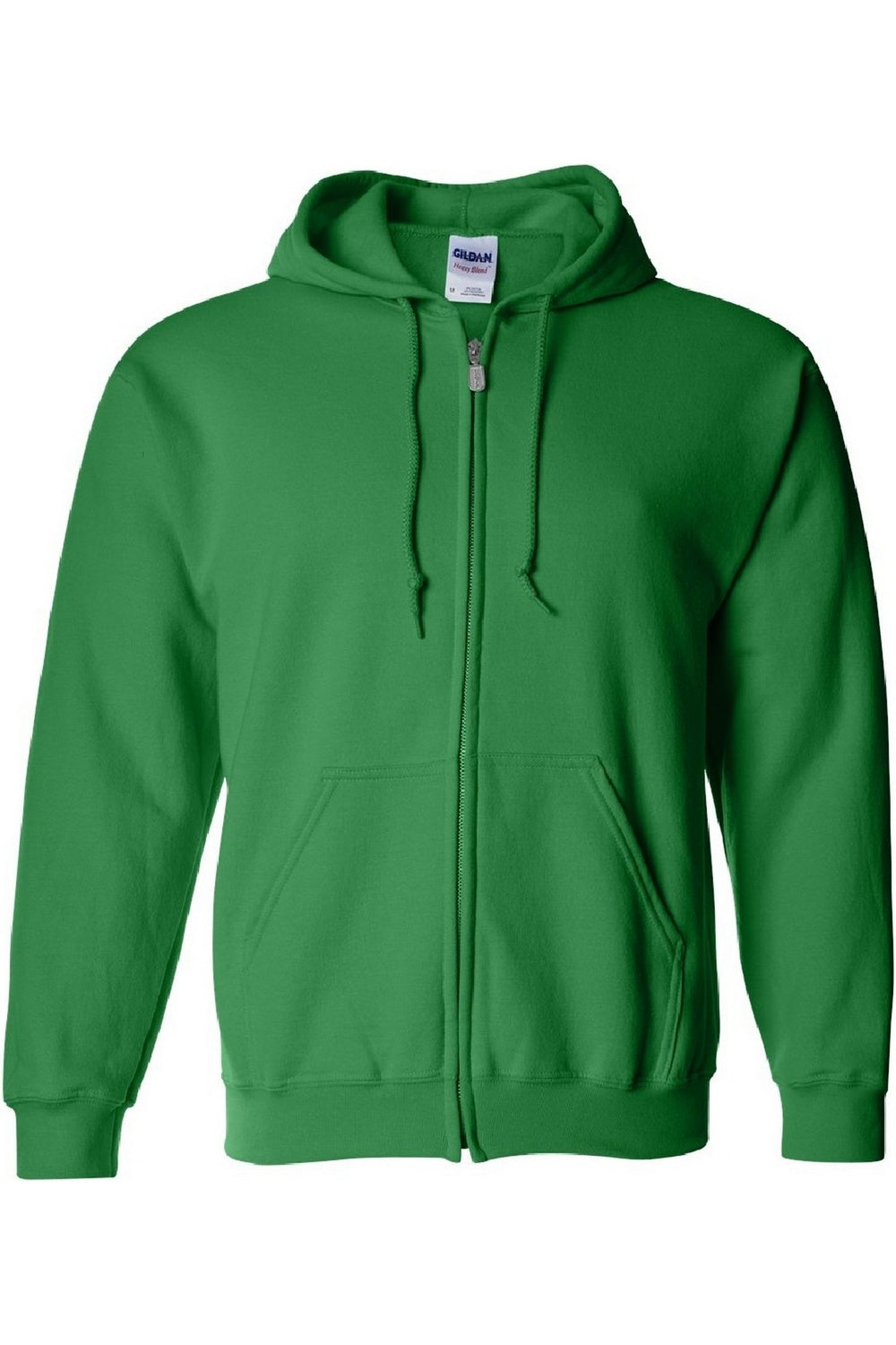 Толстовка унисекс для взрослых Gildan Heavy Blend с капюшоном и застежкой-молнией, цвет irish green
Толстовка унисекс для взрослых Gildan Heavy Blend с капюшоном и застежкой-молнией, цвет irish green