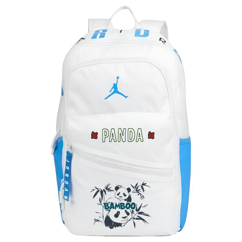 Jordan Полиэстеровый рюкзак с термопереносом сине-белый унисекс, Panda
Jordan Полиэстеровый рюкзак с термопереносом сине-белый унисекс, Panda
