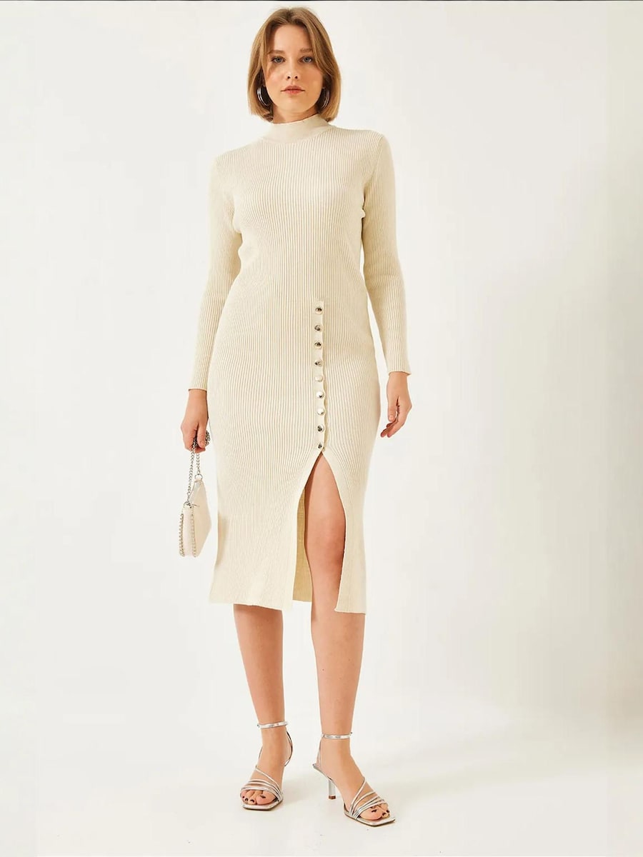 Вязаное платье Bianco Lucci, кремовый
Вязаное платье Bianco Lucci, кремовый