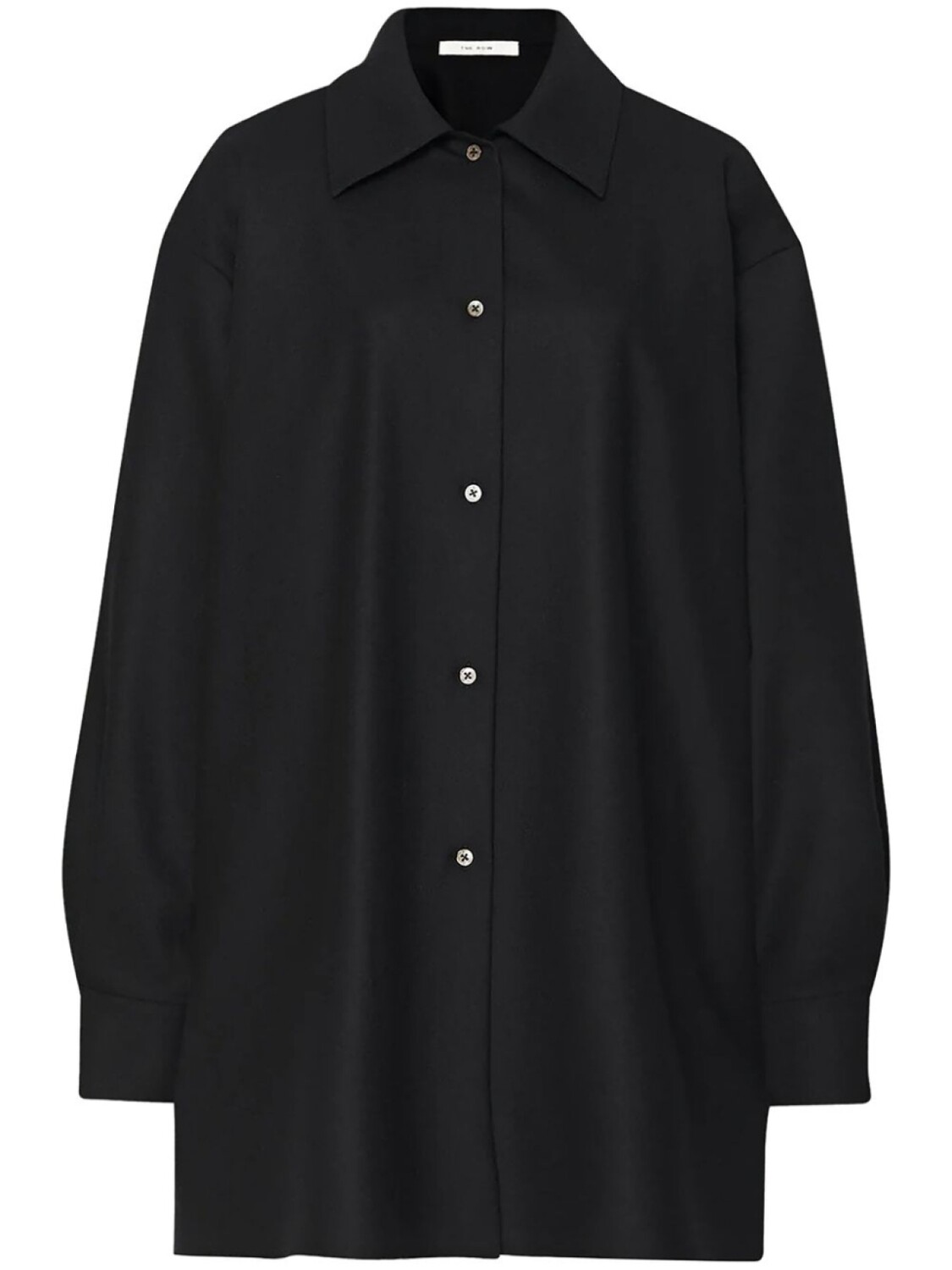 Рубашка Комако The Row, черный 
Рубашка Комако The Row, черный